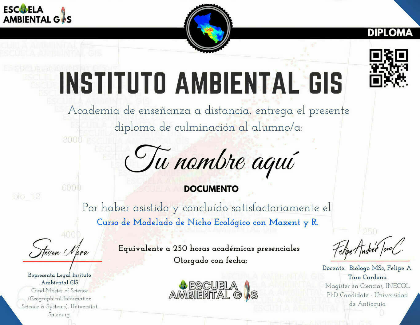 certificación oficial