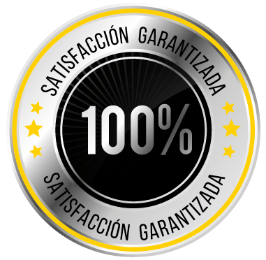 sello de garantía al cien por ciento