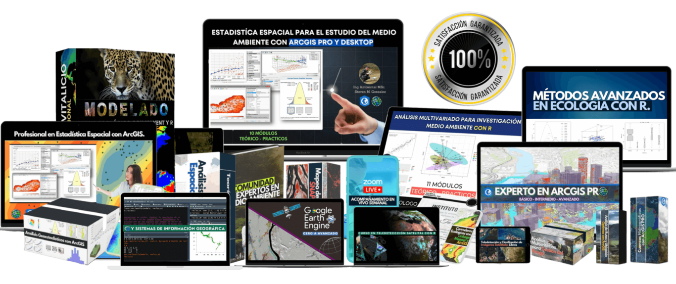 Mockup de la Membresía Global de la Escuela Ambiental GIS