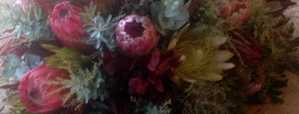 Bouquet of native flowers