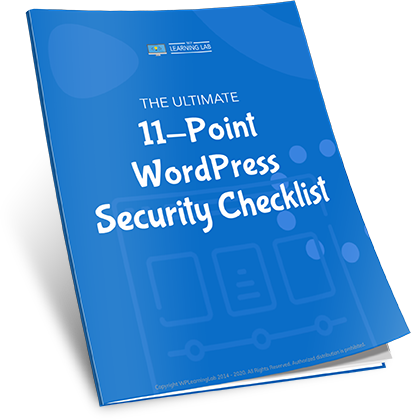 11-Point WordPress Security Checklist